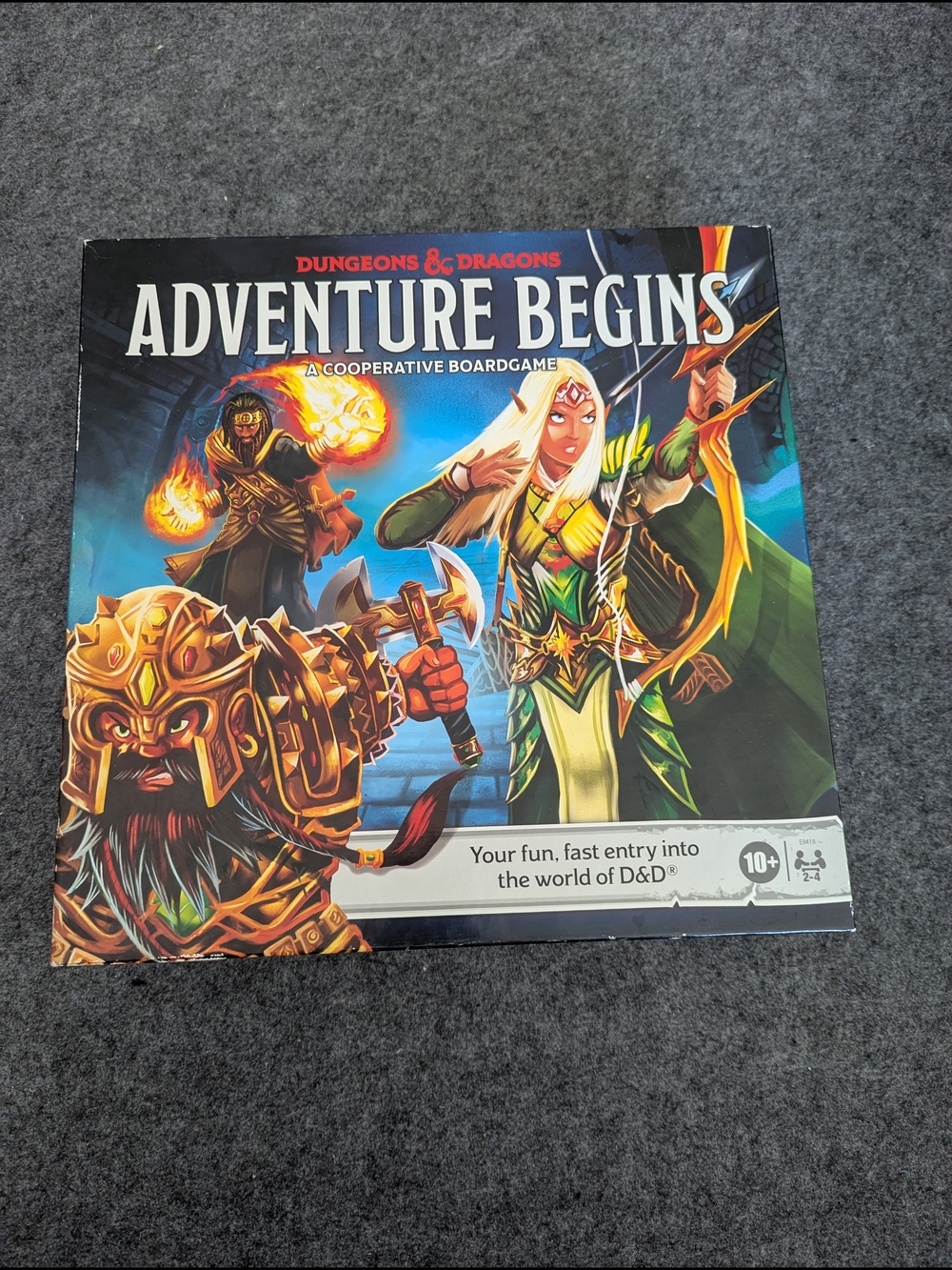 Dungeons & Dragons DND Adventure Begins Board Game, DND Accessories